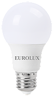 Лампа светодиодная EUROLUX LL-E-A60-9W-230-4K-E27