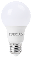 Лампа светодиодная EUROLUX LL-E-A60-7W-230-2,7K-E27
