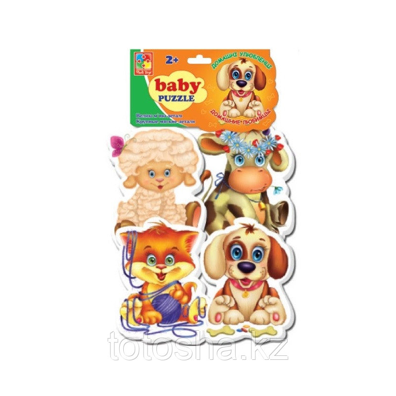 Baby Puzzle "Домашние любимцы" VT1106-07