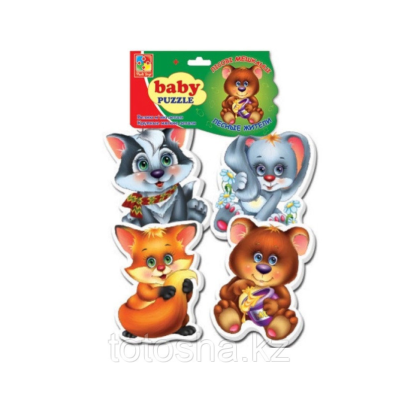 Baby Puzzle "Лесные жители" VT1106-09