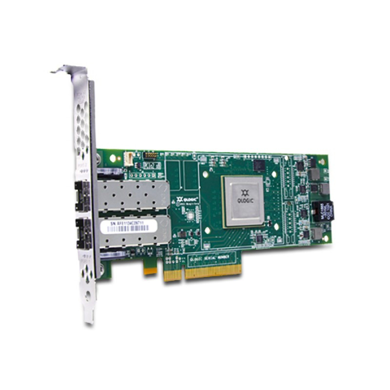 HPE QW972A Адаптер FC 16Gb  StoreFabric SN1000Q 16Gb 2-port PCIe Fibre Channel Host Bus Adapter (PCIe 3.0 x8)