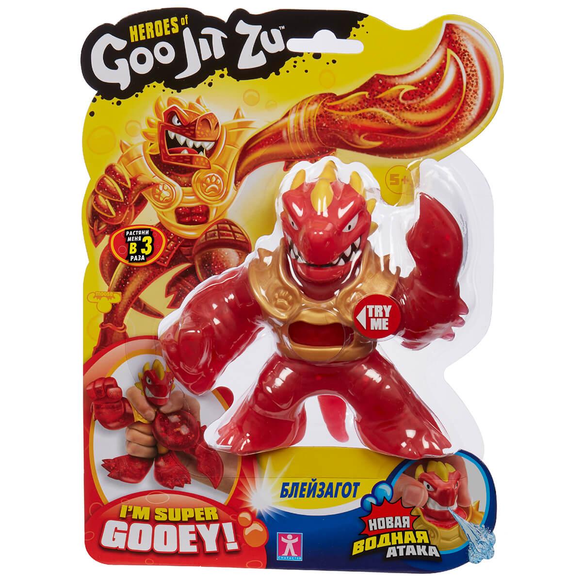 Гуджитсу Игрушка Блейзагот Водная Атака тянущаяся фигурка ТМ GooJitZu