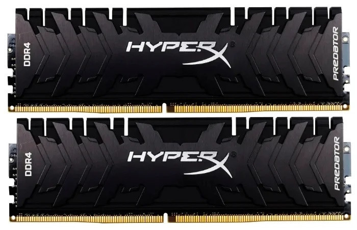 Память оперативная DDR4 Desktop HyperX Predator HX436C17PB4K2/16, 16GB, KIT - фото 1 - id-p85313572