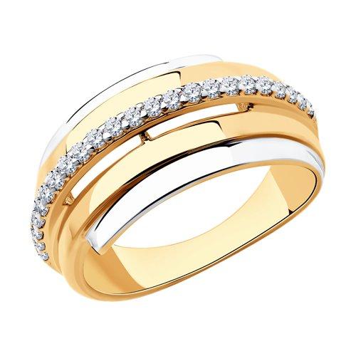 Серебряное кольцо с фианитом Diamant 18,5 DIAMANT (SOKOLOV) 93-110-00426-1