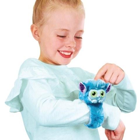 Браслет-игрушка интерактивный питомец Pets Wrapples {50+ звуков и реакций} (Голубой) - фото 9 - id-p85392797