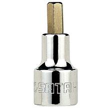 Бита-головка Sata Hex 3/8 1/2'' (24403)