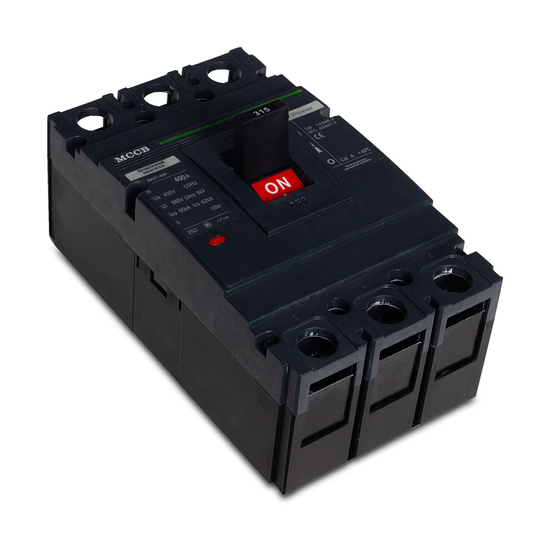 Автоматический выключатель iPower ВА57-400 3P 400A - фото 2 - id-p49395196