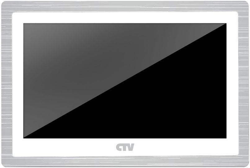 Цветной монитор видеодомофона CTV-M4104AHD, белый - фото 1 - id-p85458708