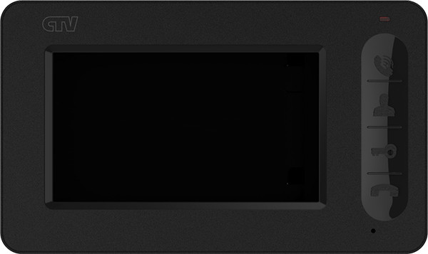 Цветной монитор видеодомофона CTV-M400, черный - фото 1 - id-p85458709