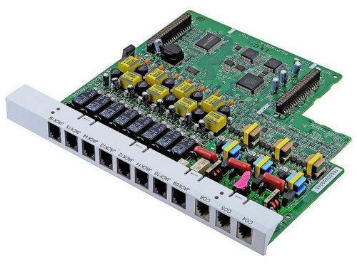 KX-TE82483X 8-портовая плата гибридных внутренних линий с 3-мя портами аналоговых внешних (CO) линий