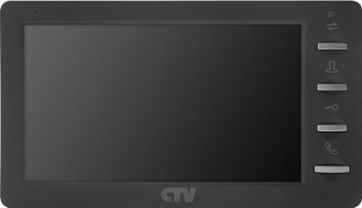 Видеодомофон AHD  7"  CTV-M4700AHD G графит