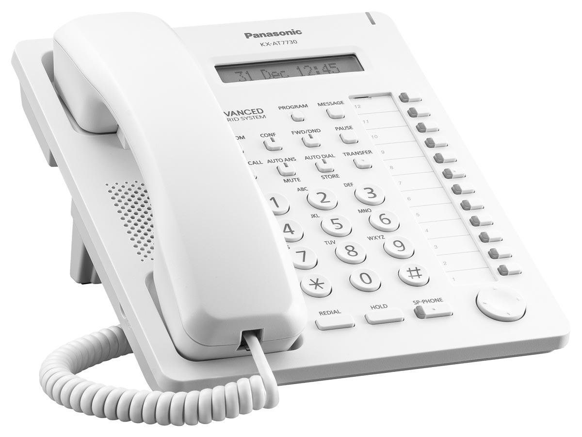 KX-AT7730RU Системный аналоговый телефон PANASONIC - фото 1 - id-p85458382