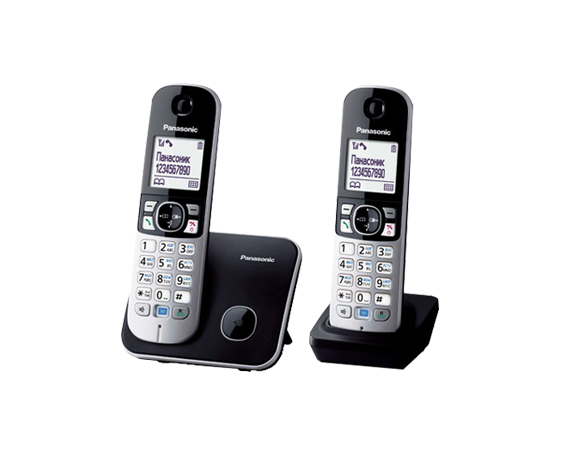 KX-TG6812RUB Беспроводной телефон стандарта DECT - фото 1 - id-p85459117