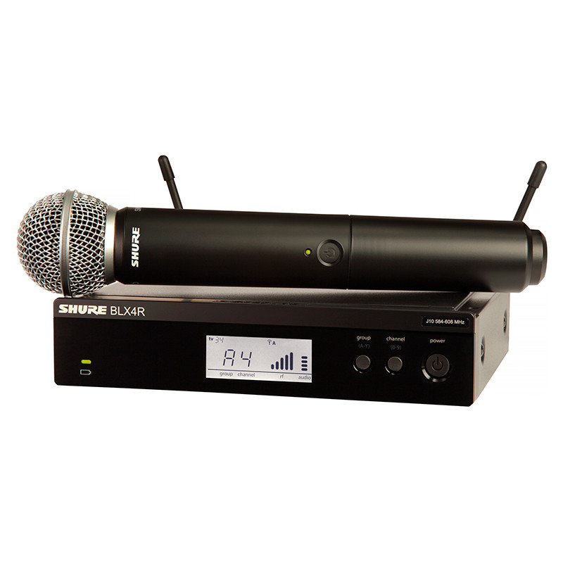 Радиосистема Shure BLX24RE/SM58-H8E - фото 1 - id-p74500224