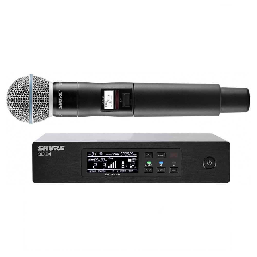 Радиосистема Shure QLXD24E/B58-Q51 - фото 2 - id-p74500317