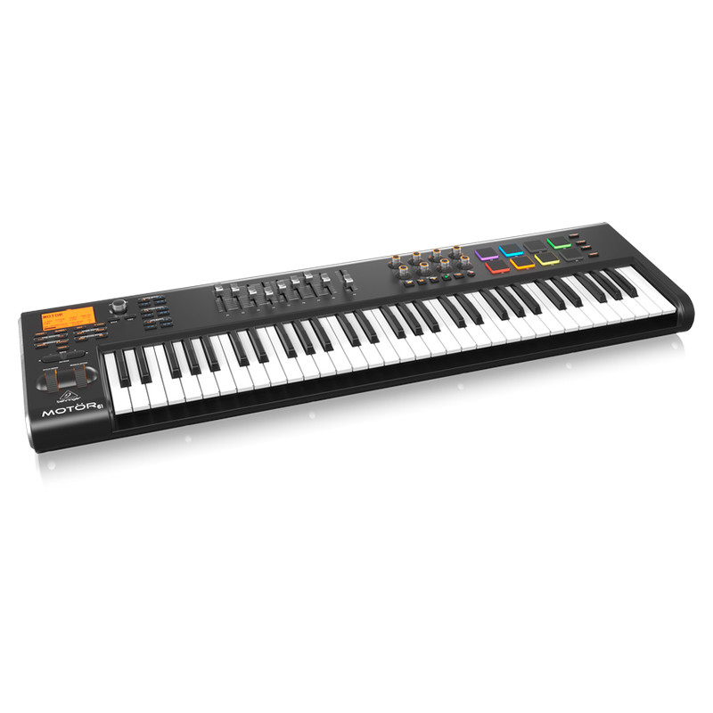 MIDI-клавиатура Behringer MOTOR 61 - фото 3 - id-p74500608