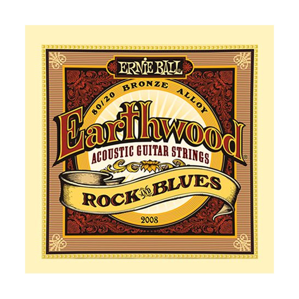 Струны для акустической гитары Ernie Ball Earthwood 80/20 P02008 - фото 1 - id-p79771624