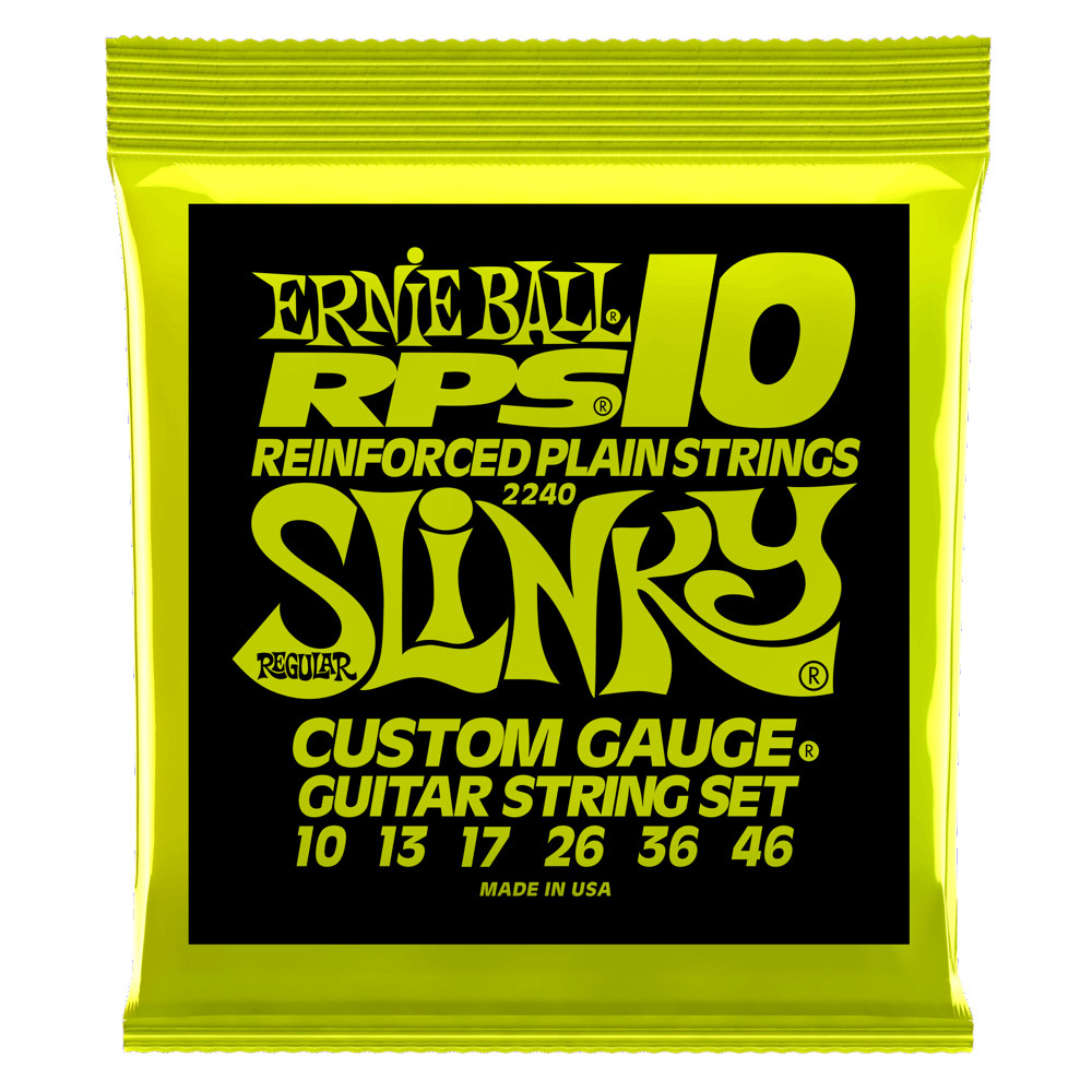 Струны для электрогитары Ernie Ball Regular Slinky P02240 - фото 1 - id-p79771635