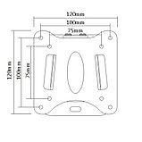 Кронштейн для ТВ и мониторов Brateck LCD-203, фото 2