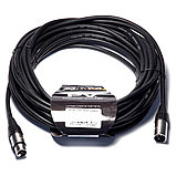Микрофонный кабель XLR-XLR 15 м Peavey PV 50' Low Z Mic Cable, фото 2