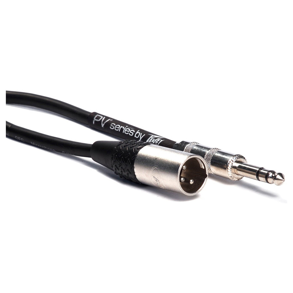 Интерфейсный кабель Jack-XLR(M) 1,5 м Peavey PV 5' TRS to Male XLR - фото 2 - id-p74502452