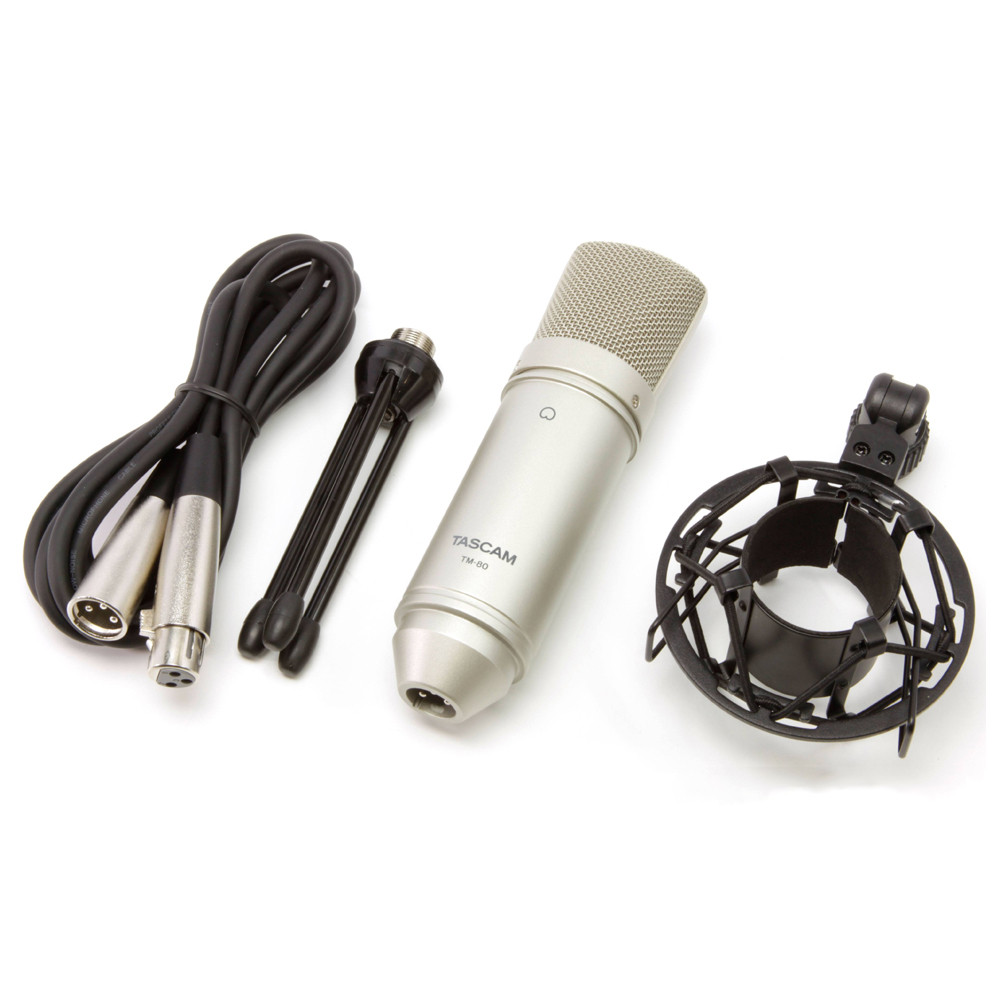Студийный конденсаторный микрофон Tascam TM-80 - фото 3 - id-p79771275