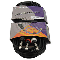 Сигнальный аудио кабель Jack-Jack 5 м SoundKing BB314