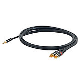 Сигнальный аудио кабель miniJack-RCA 3 м Proel CHLP215LU3, фото 2