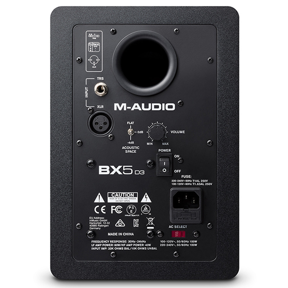 Студийный монитор M-Audio BX5D3 (Singles) - фото 3 - id-p74502853