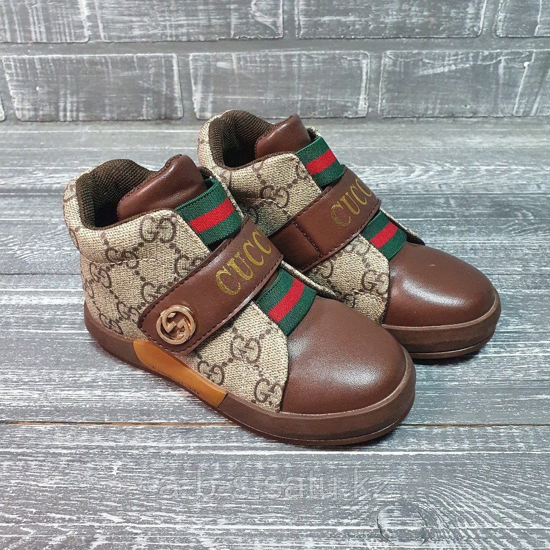 Ботинки коричневые Gucci