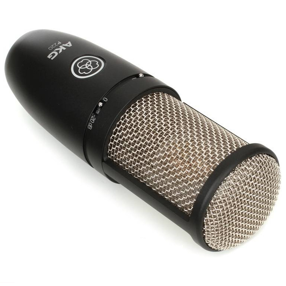 Студийный конденсаторный микрофон AKG P220 - фото 2 - id-p74499871