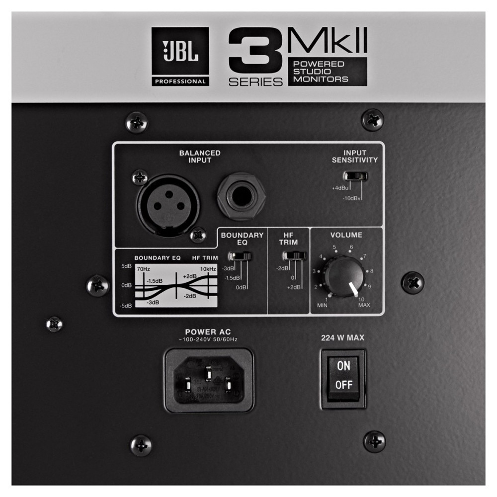 Активный студийный монитор JBL 308P MKII - фото 4 - id-p77011775