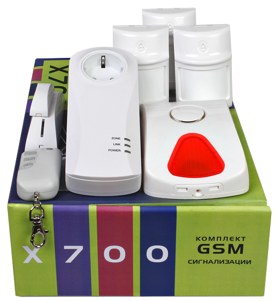 Комплект GSM-сигнализации "X-700"