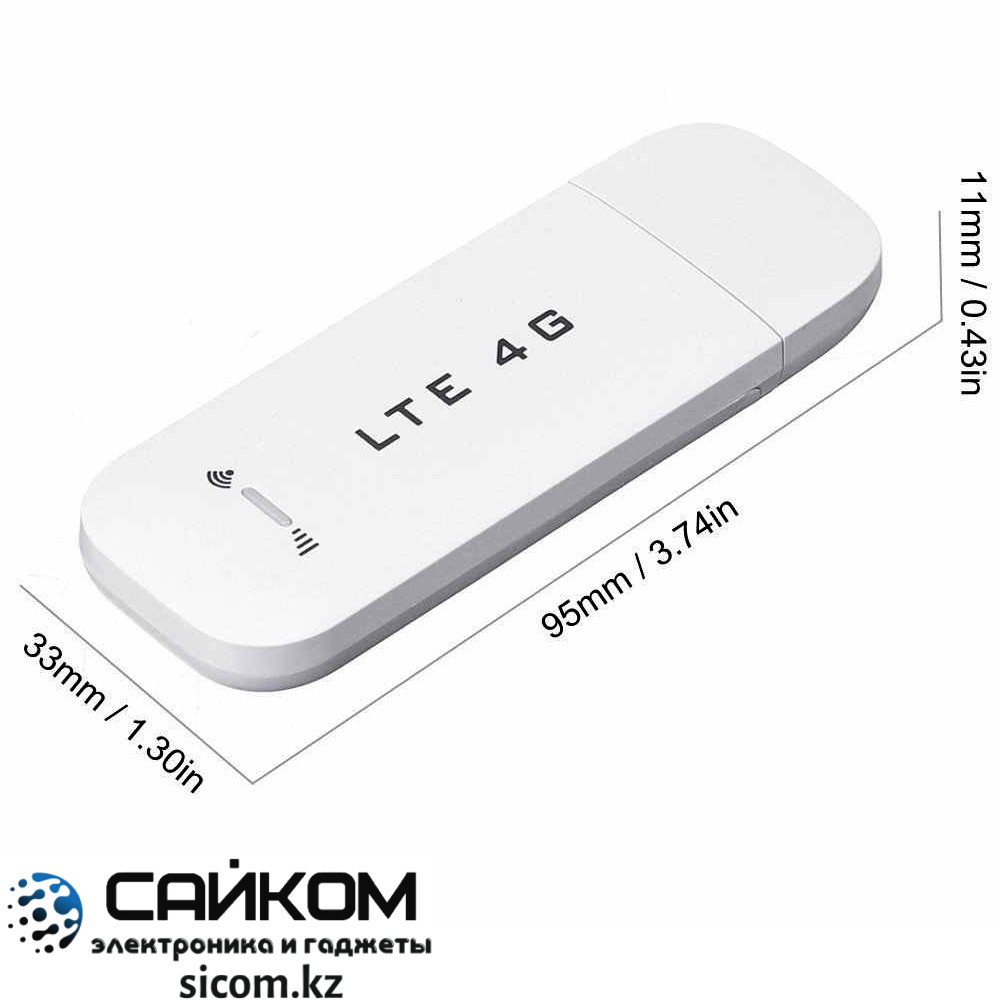 4G USB Wi-Fi Wireless Модем Altel, Activ, Beeline / 150 Мбит/с - фото 2 - id-p85468171