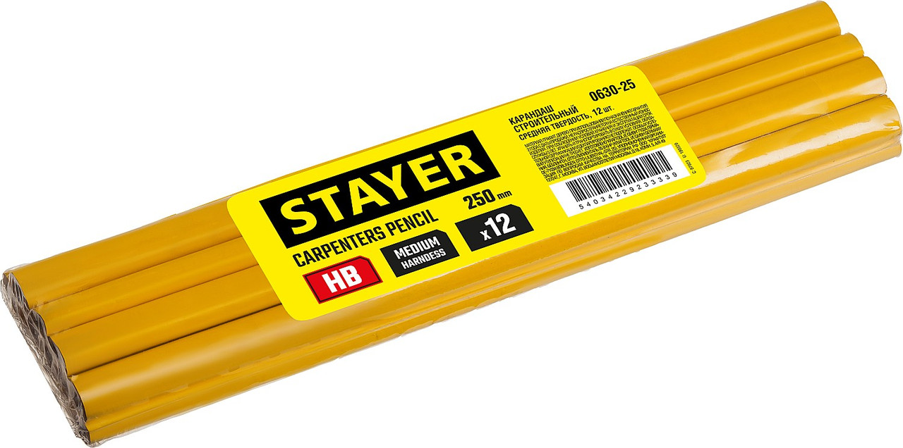 STAYER 250 мм, карандаш строительный 0630-25 - фото 4 - id-p85470599