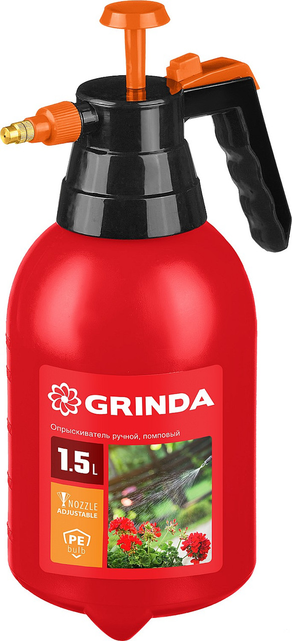 GRINDA 1.5 л, опрыскиватель ручной помповый PS-1.5 8-425059_z02 - фото 2 - id-p85471597