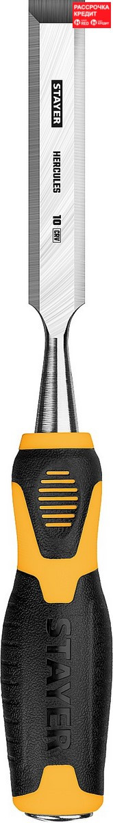 STAYER 10 мм, с двухкомпонентной ручкой, стамеска 18205-10_z01, фото 1