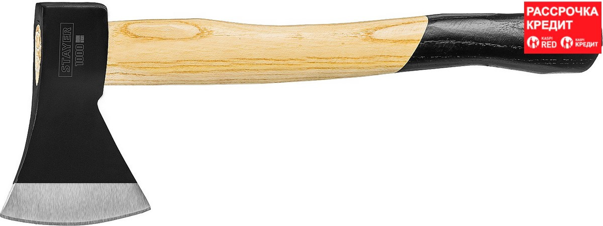 STAYER 1000, топор кованый с деревянной рукояткой 380 мм 20610-10_z01 - фото 1 - id-p85470827