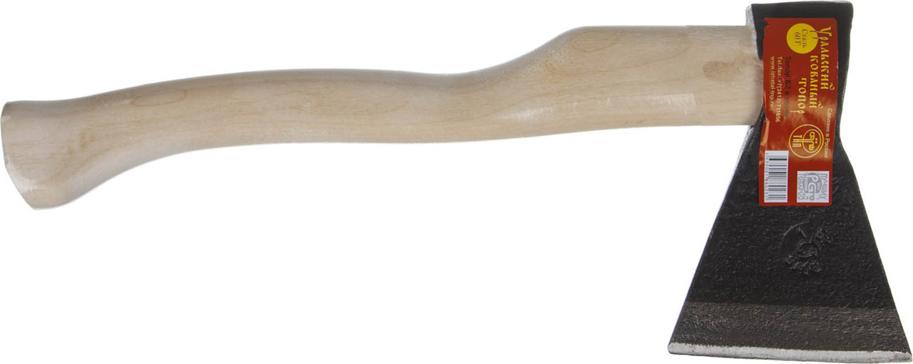 800 г., топор кованый ИЖ с прямым лезвием и деревянной рукояткой 2071-08 - фото 3 - id-p85470838