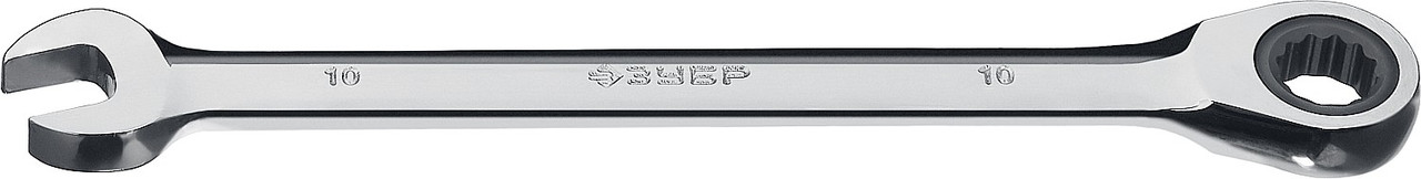 ЗУБР 10 мм, комбинированный гаечный ключ трещоточный 27074-10_z01 - фото 2 - id-p85470934