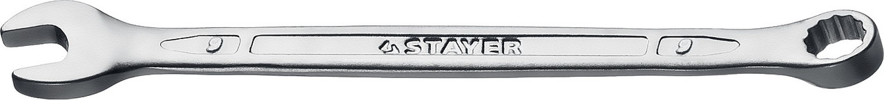 STAYER 9 мм, комбинированный гаечный ключ 27081-09_z01 - фото 2 - id-p85470938