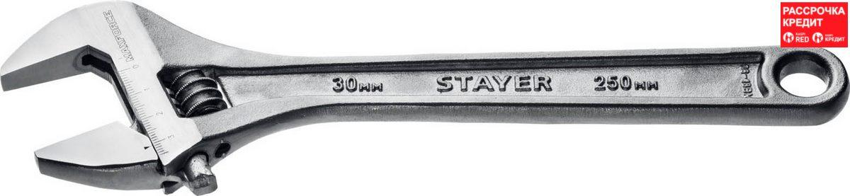 STAYER 250/30 мм, ключ разводной MAX-Force 2725-25_z01 - фото 1 - id-p85470958
