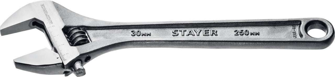 STAYER 250/30 мм, ключ разводной MAX-Force 2725-25_z01 - фото 2 - id-p85470958