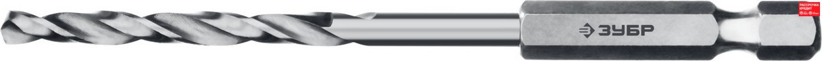 ЗУБР Ø 3.5 x 88 мм, НЕХ 1/4", класс A, Р6М5, сверло спиральное по металлу 29623-3.5 Профессионал - фото 1 - id-p85471156