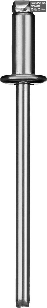 ЗУБР 4.0 х 12 мм, 1000 шт., стальные заклепки 31312-40-12 Профессионал