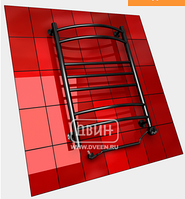 ДВИН Полотенцесушитель G electro 100/50 1"-1/2" Электрический ТЭН справа (К эл. Черный)