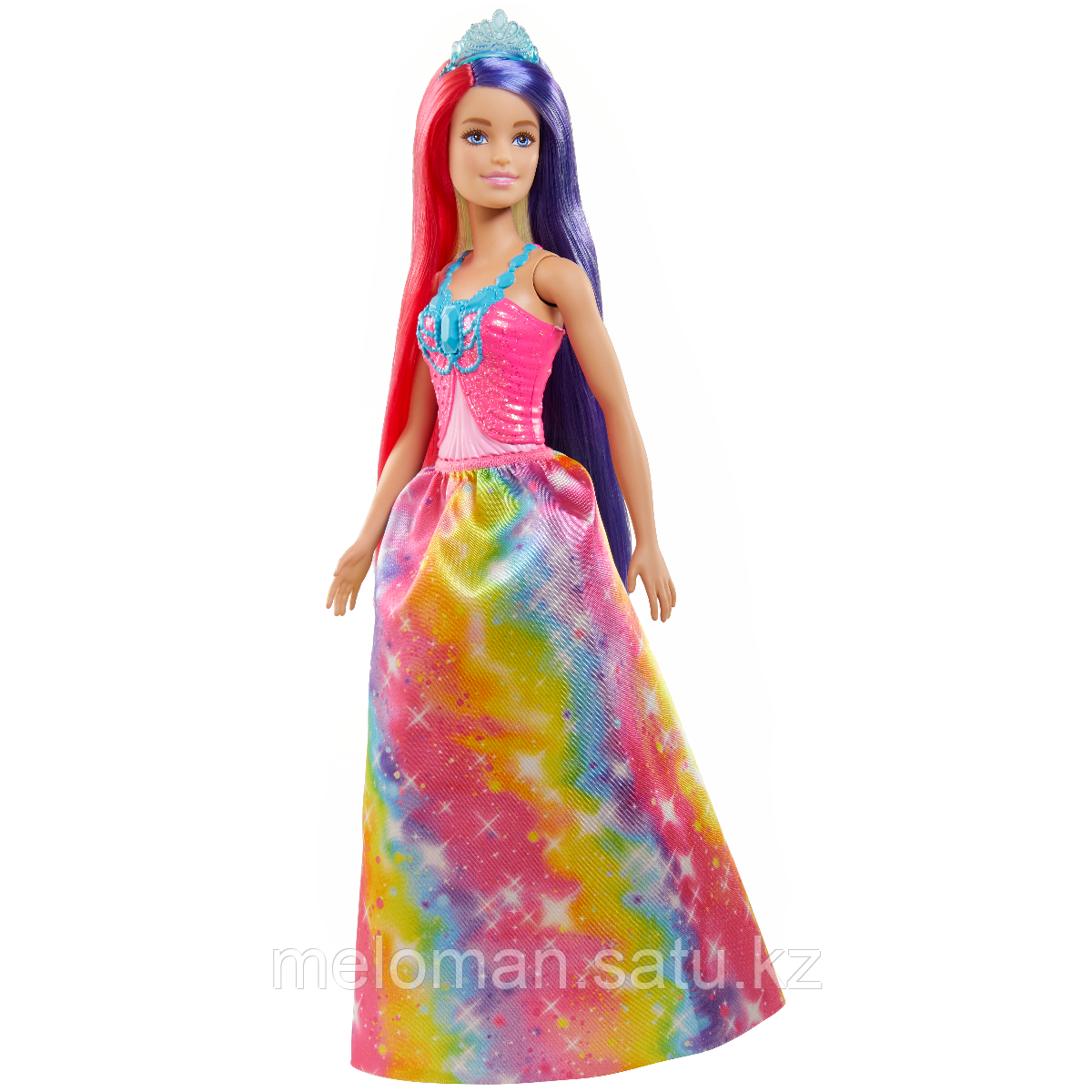 Barbie: Кукла Barbie Dreamtopia Принцесса с прекрасными волосами, в розовом  топе (id 85481433)