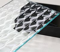 Стекло Бесцветное Узорчатое "Телевизор" Листовое 4мм