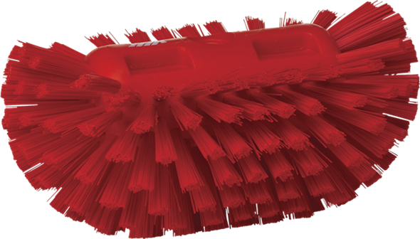 Щетка для очистки емкостей, 205 мм, Жесткий, красный цвет, фото 2