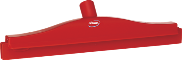 Гигиеничный сгон с подвижным креплением и сменной кассетой, 405 мм, красный цвет